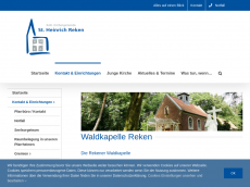 Screenshot der Domain waldkapelle.de