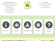 Screenshot der Domain waldschule-saarwellingen.de