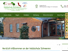 Screenshot der Domain waldschule-schneeren.de