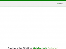 Screenshot der Domain waldschule-solingen.de