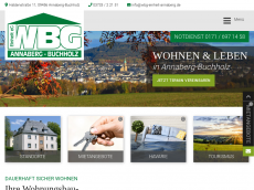 Screenshot der Domain wbg-einheit-annaberg.de
