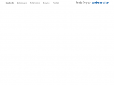 Screenshot der Domain webservice-freisinger.de