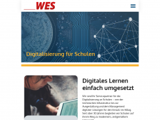Screenshot der Domain wes-gmbh.de