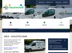 Screenshot der Domain wes-haustechnik.de