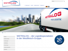 Screenshot der Domain wetralog.de