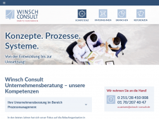 Screenshot der Domain winsch-consult.de