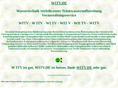 Screenshot der Domain witv.de