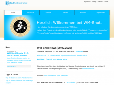 Screenshot der Domain wm-shot.de