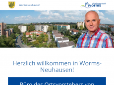 Screenshot der Domain worms-neuhausen.de