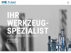 Screenshot der Domain wzs-brand.de
