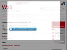 Screenshot der Domain wzsdigital.de