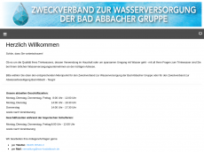 Screenshot der Domain wzv-badabbach.de