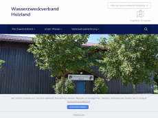 Screenshot der Domain wzv-holzland.de