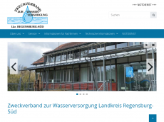 Screenshot der Domain wzv-regensburg.de