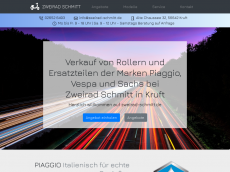 Screenshot der Domain zweirad-schmitt.de