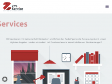 Screenshot der Domain zys-service.de