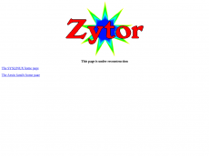 Screenshot der Domain zytor.com