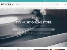 Screenshot der Domain zyxmusic.com