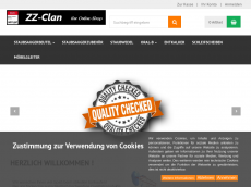 Screenshot der Domain zz-clan.de
