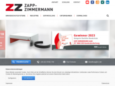 Screenshot der Domain zz-gruppe.de