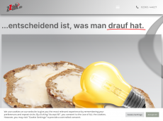 Screenshot der Domain zzak.de