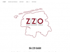 Screenshot der Domain zzo.de