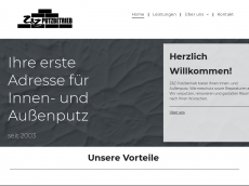 Screenshot der Domain zzputzbetrieb.de